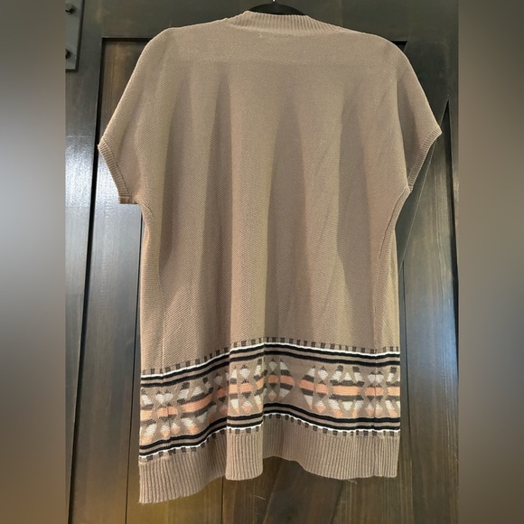 Kismet Brown Textured Knit Cardigan - Picture 3 of 5